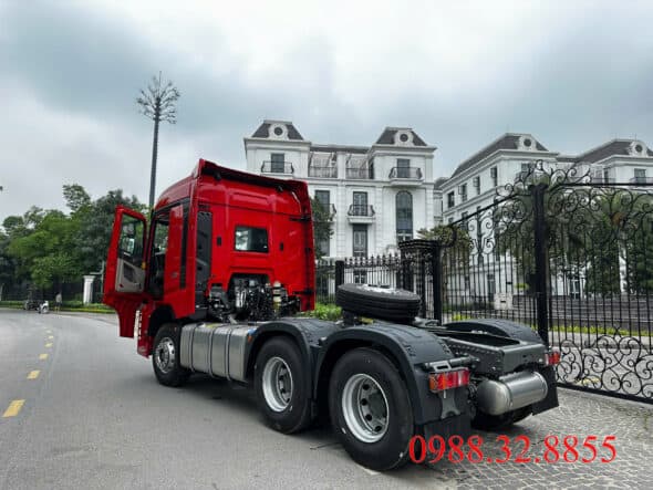 Thiết kế xe đầu kéo howo max 460