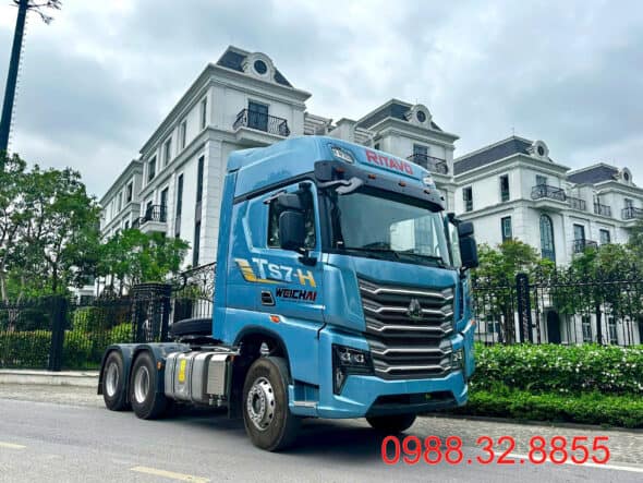 GIÁ XE ĐẦU KÉO HOWO TS7 460 THẾ HỆ MỚI 26 Xe Đầu Kéo Howo TS7 Thế Hệ Mới