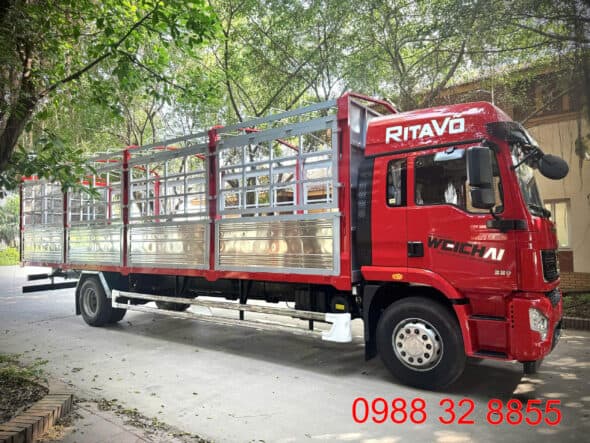 Đánh Giá Xe Tải Shacman 8 Tấn Thùng Mui Bạt 9.9m Cấu Hình & Ưu Điểm 24 Cabin Shacman L5000 cao cấp