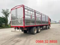 Đánh Giá Xe Tải Howo Max 4 Chân Thùng Mui Bạt 10 Xe tải howo max 4 chân thùng kín