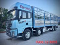 Xe Tải Shacman 4 Chân Thùng Mui Bạt 9.7m Đỉnh Cao Xe Tải Nặng 8 xe tai shacman 4 chan thung mui bat 4