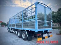 Xe Tải Shacman 4 Chân Thùng Mui Bạt 9.7m Đỉnh Cao Xe Tải Nặng 10 xe tai shacman 4 chan thung mui bat 5